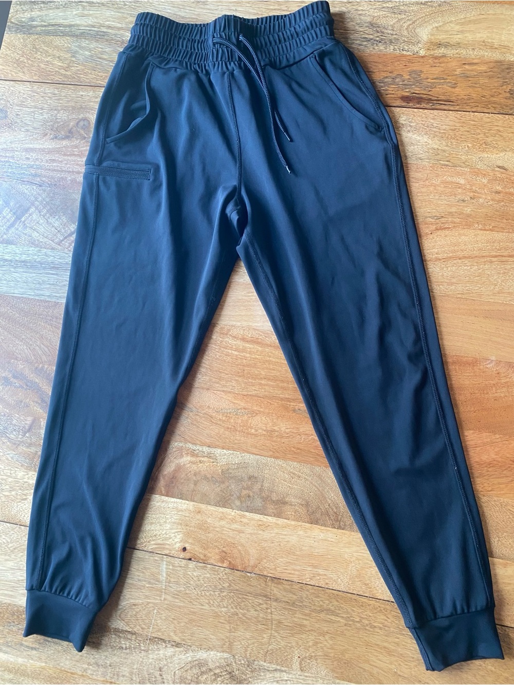 Marucci Men's Black Slim-Fit Jogger Sweatpants with Elastic Waist